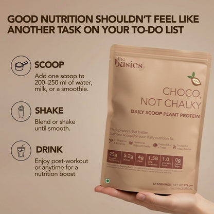 Daily Scoop Plant Protein Chocolate