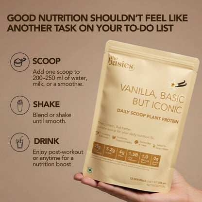 Daily Scoop Plant Protein Vanilla