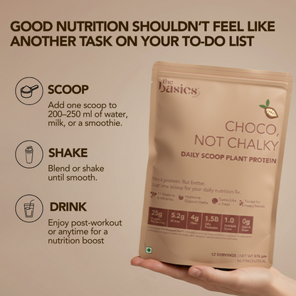 Daily Scoop Plant Protein Chocolate