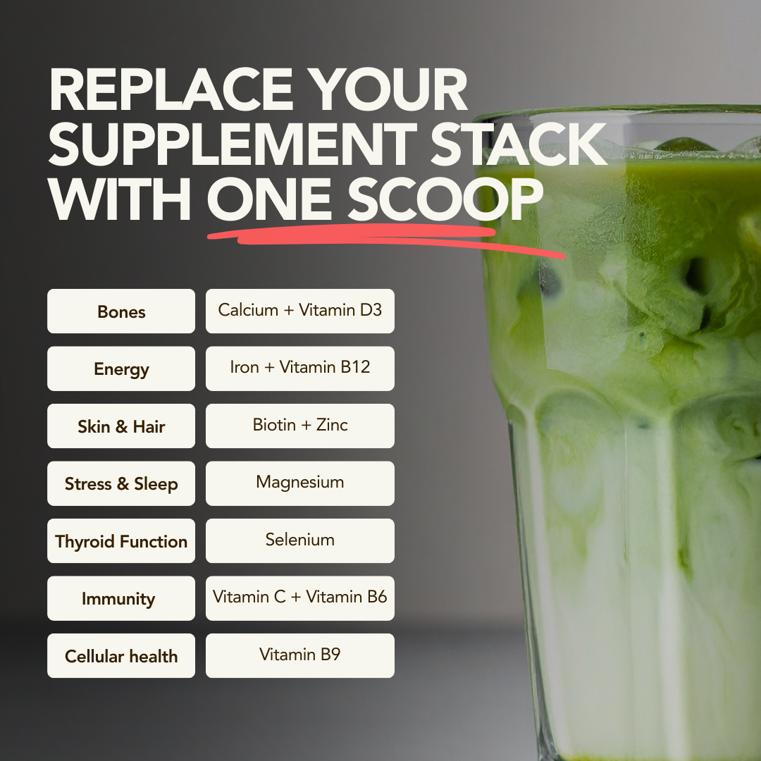 Daily Scoop Plant Protein Matcha