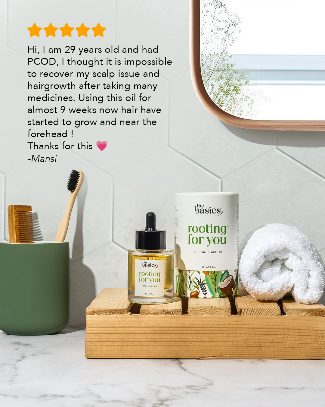 Sip & Flip - Hormone Balancing Brew & Rooting For You Herbal Hair Oil