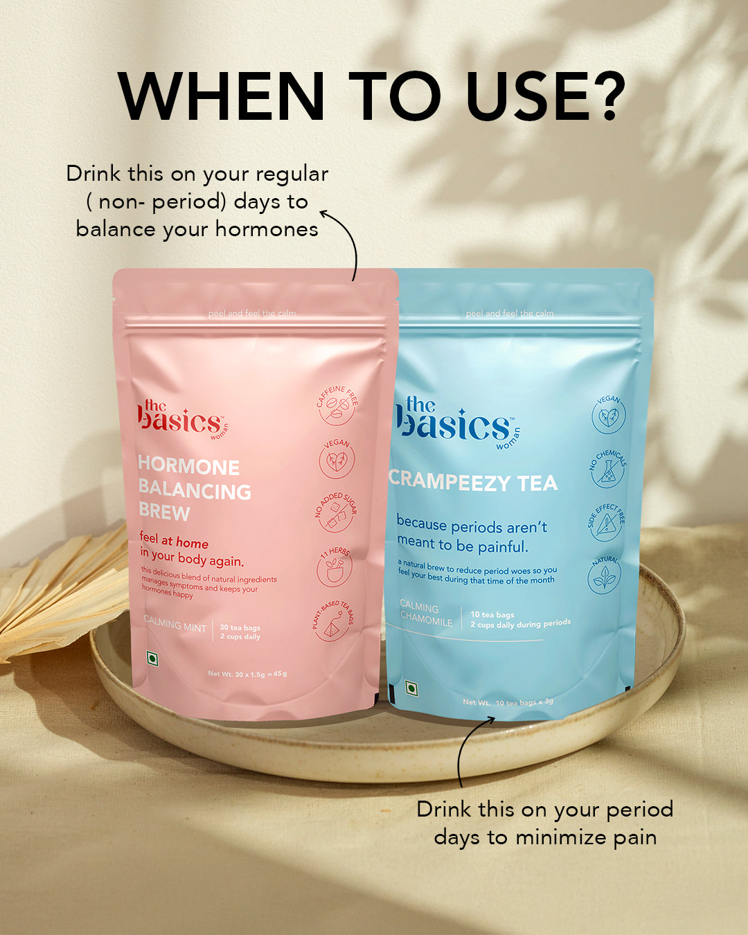 Dream Team - Hormone Balancing Brew and Crampeezy Tea